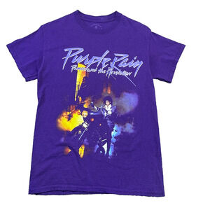 Prince Purple Rain The Revolution Official Estate Tee Purple S Paisley Park